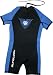 Zunblock Kinder Neoprenanzug Wetsuit warmupz, black/royal, 110/116