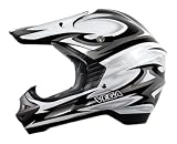 41qV8hcSfiL. SL160  Vega Viper Black Volt Graphic X Small Off Road Helmet