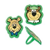 Yogi Bear Cupcake Rings - 12ct