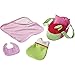 HABA Starter Set for Rubina's Baby 5 Piece Set (Carry Bed, Cushion, Sleep Sack, Blanket and Bib)
