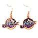 Utah Jazz Dangle Earrings