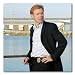 David Caruso Color Box Canvas Print - Gallery Wrapped - (12x12 Inches - CSI: Miami Showing Badge) Image