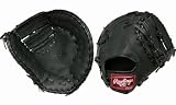 <ソフトボール/少年用ファーストミット>Rawlings スパンキー ブラック×ブラック 2008NEWモデル RSJ78F-9090-L