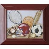 Varsity Artwork With Black Color Frame