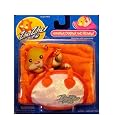 Zhu Zhu Pets - Orange Blanket and Orange Carrier