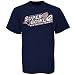 Super Bowl Merchandise Tee Shirts : New England Patriots Navy Blue Super Bowl XLII Bound Strong Team Tee Shirts