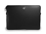 10 inch Acme Made Designer Laptop Netbook Sleeve Protective Case Bag - Nylon - Black