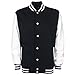 FDM Unisex Varsity / University Jacket (Contrast Sleeves)