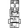 Reliance/State Ind. 9000523 (WH9-6D) Thermostat With E.C.O. And Long Shaft For Exposed Control Knob