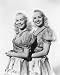 Betty Grable & June Haver 12x16 Matte B&W Photo