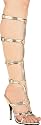 Women's 510-Sexy 5" Heel Knee High Strap Up Sandal
