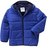 GYMBOREE(ジンボリー) ポリーフィルパッファジャケット トゥルー ブルー アウターダウンジャケット XS【並行輸入】