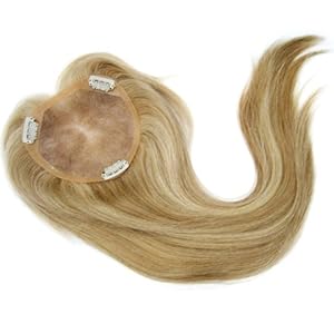 Remy Human Hair Mono Hairpiece, Closure, Top Hair Piece Y-500M#, Straight