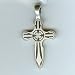 Bico Australia Jewelry, Carver Cross -perseverance steadfastness, BCR-9
