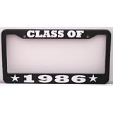 CLASS OF 1986 License Plate Frame by Motown Automotive Design