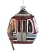 Midwest Red Glass SKI Gondola Christmas Tree Ornament