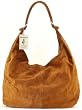 Sac-Destock - Sac � Main Cuir Veau velours Cognac, R�f: Ibiza/ Nouvelle Collection / 030