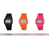 F11 Sports F11-1AEF - Digital Montre Homme - Noir Bracelet en Résine