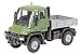 Dickie-Schuco 452589100 - Schuco - MB Unimog U300, grün 1:87 Vitrine mit Touchbox