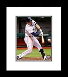 Tampa Bay Rays Evan Longoria Batting Framed Picture 8x10