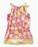 BCX Girls Charmeuse-Trim Trapeze Top