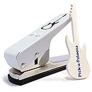 Pick-a-Palooza DIY Guitar Pick Punch - The Premium Guitar Pick Maker - Now You Can Make Your Own Guitar Picks-White