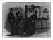 Historic Print (L): Atlantic City at Easter-tide - in the bowling alley [woman bowling as man and another wo