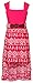 Wonder Girl Shelley Big Girls' Wool Chiffon Jaquard Hi Low Dress Set