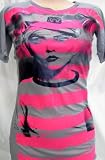 Mosquitohead Women's 'BLONDIE' FOIL STRIPE T-SHIRT