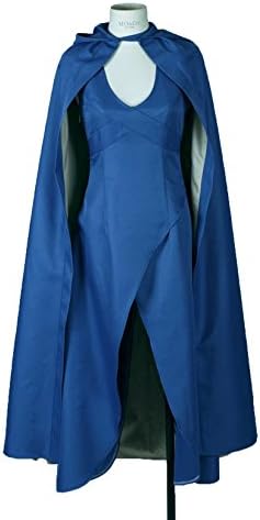 HeYan Game of Thrones Cosplay Costume Daenerys Targaryen Dress Khaleesi Costume (M)