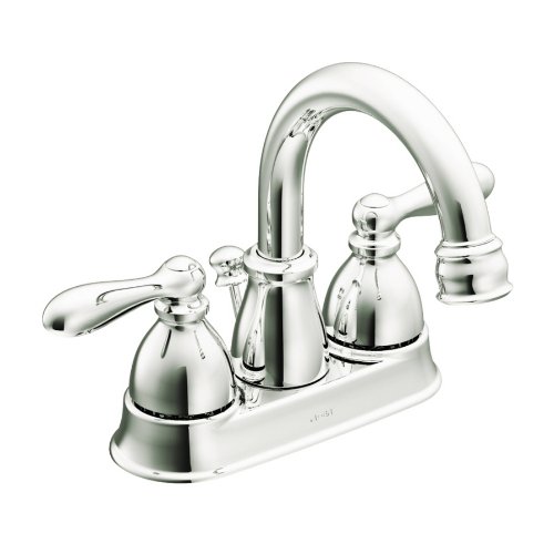 Moen Caldwell Chrome 2-Handle WaterSense Bathroom Faucet (Drain Included) CA84667