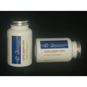 e-3 Lipid Mobilizer with L-Carnitine Nutritional Supplement Tablets - Supports Fat Metabolism - 90 Capsules