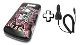 BUNDLE LG Optimus Q Mexican Pride + CAR CHARGER Design Hard Case Cover Skin Protector Straight Talk