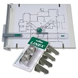 Linex Drawing Board Clips for Securing Paper or Card Ref Pdbdbc-4 [Pack 4]