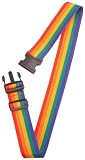Luggage Strap Deluxe adjustable webbed luggage belt with quick release buckle