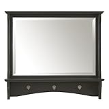 Carolina Cottage 2831-AB Winston Mirror, Antique Black