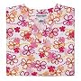 Flower Fun Print Scrub Top (XS-3X) SIZES RUN LARGE!