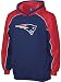 Search : New England Patriots Youth Embroidered Bail Out Hooded Sweatshirt By Reebok