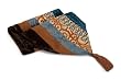 Elegant Multi Toned Tapestry Fabrics Table Runner with Pointed Hem 72"