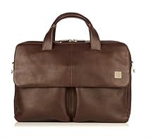 Knomo Warwick 15-Inch 54-252 Laptop Bag (One Size, Espresso/Brown)
