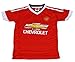 2015 Manchester United #10 Rooney Kids Home Soccer Jersey & Shorts Youth Sizes