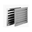 Air Vent Inc 81104 Aluminum Wall End Louvers (Pack of 6)