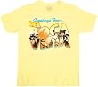 Seinfeld Greetings From Del Boca Vista Men's T-Shirt Tee Yellow