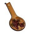 KITCHEN SPOON REST, TUSCANY GRAPE WINE DECOR