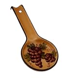 Review ACK  / KITCHEN SPOON REST, TUSCANY GRAPE WINE DECOR