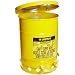 Justrite Galvanized Steel Oily Waste Safety Can