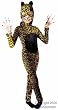 Child's Cheetah Cat Girl Halloween Costume (Size: Medium 8-10)
