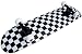 PRO Skateboard Complete Pre-Built CHECKER PATTERN 7.75