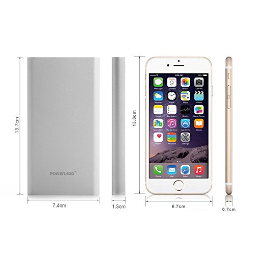 (p[Ah)Poweradd Pilot 2GS 10000mAhoCobe[ }[d 2USB|[g iPhone6 / iPhone6s / iPhone5 / iPad / Xperia / NexusΉ(Vo[)