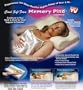 Memory Foam Pillow As Seen on TV Contours to Your Neck and Head for Total Support and Comfort.